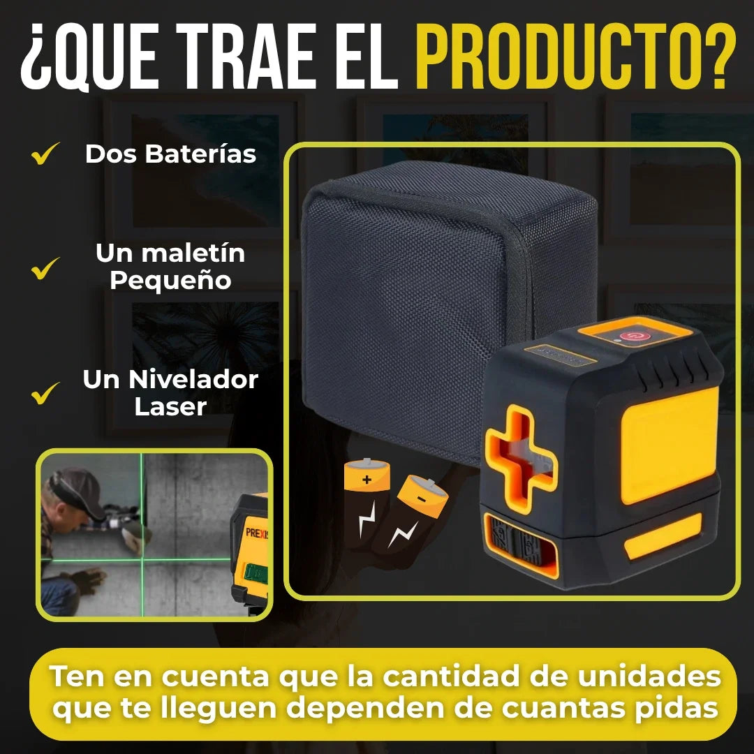 Nivelador Láser Autonivelante™ – Precisión profesional en segundos 🔧