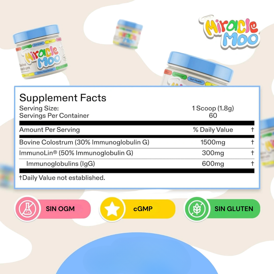 Miracle Mooo - Una ayuda diaria para sentirte mejor desde adentro.