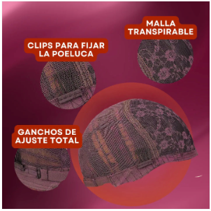 Peluca Aura Silk™ - Despídete del frizz y luce un cabello liso, brillante y natural en segundos.