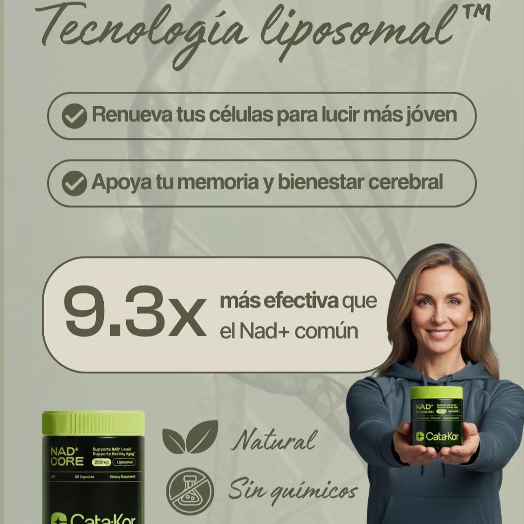 NAD+ ADVANCED™ – Vitalidad y Envejecimiento Saludable