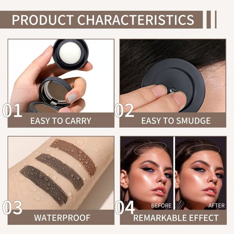 Magic Powder® Polvo mágico para la cubrir canas líneas del cabello