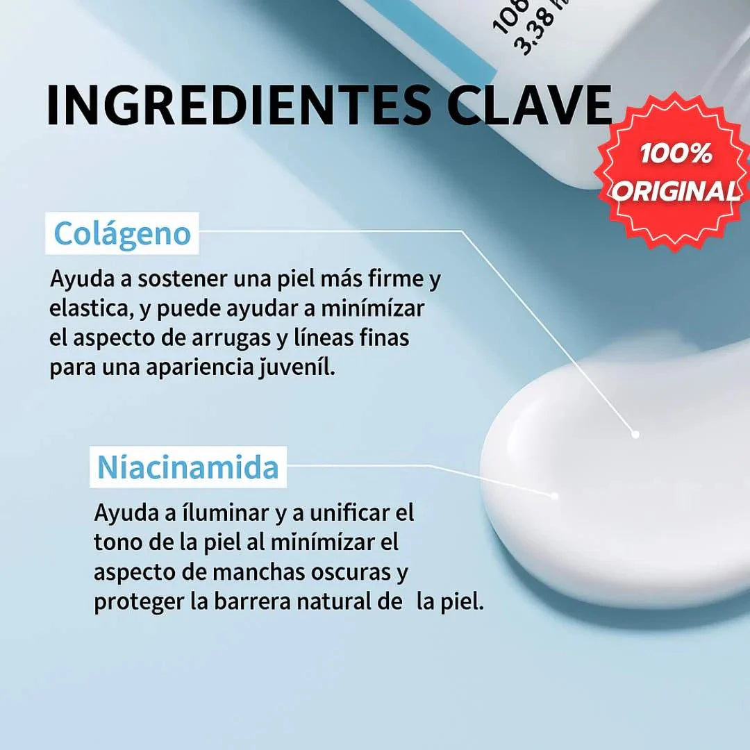 NIDA™️ – Crema Coreana con Niacinamida y Péptidos, Ilumina, Hidrata y Rejuvenece tu Piel