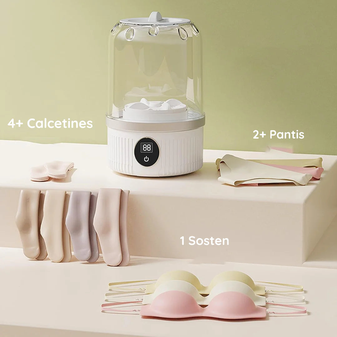 Glintwasher™ La Mini Lavadora Portátil que Revoluciona tu Rutina de Higiene Personal