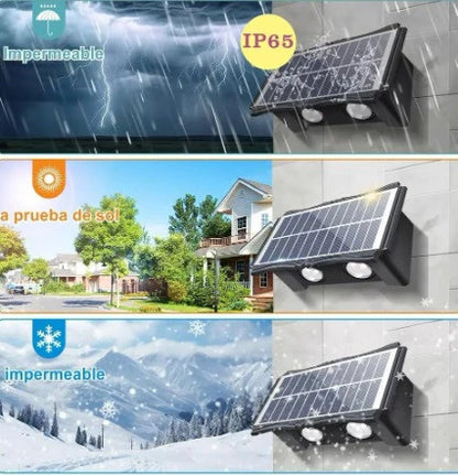 Lámpara Led Solar® Energía solar que ahorra y protege