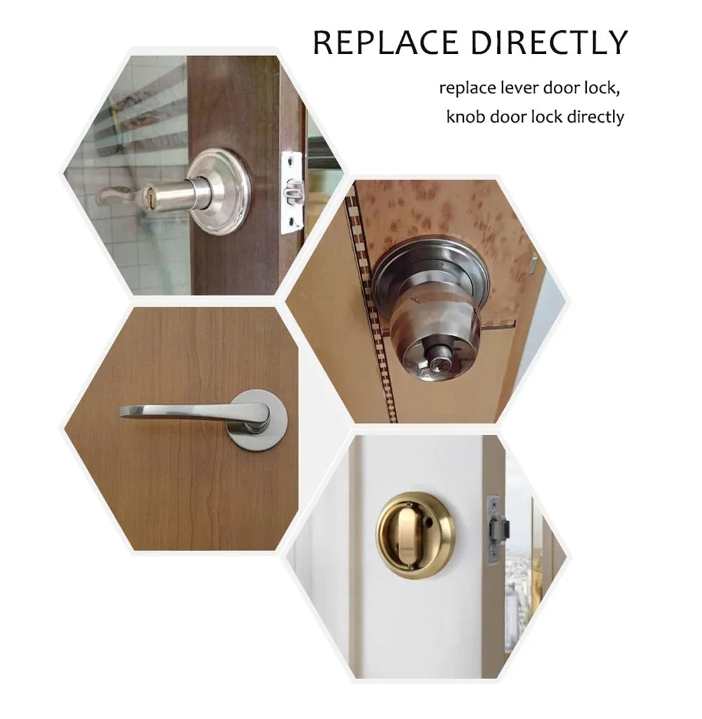 Cerradura Inteligente 5-en-1 con Acceso Rápido y Seguro