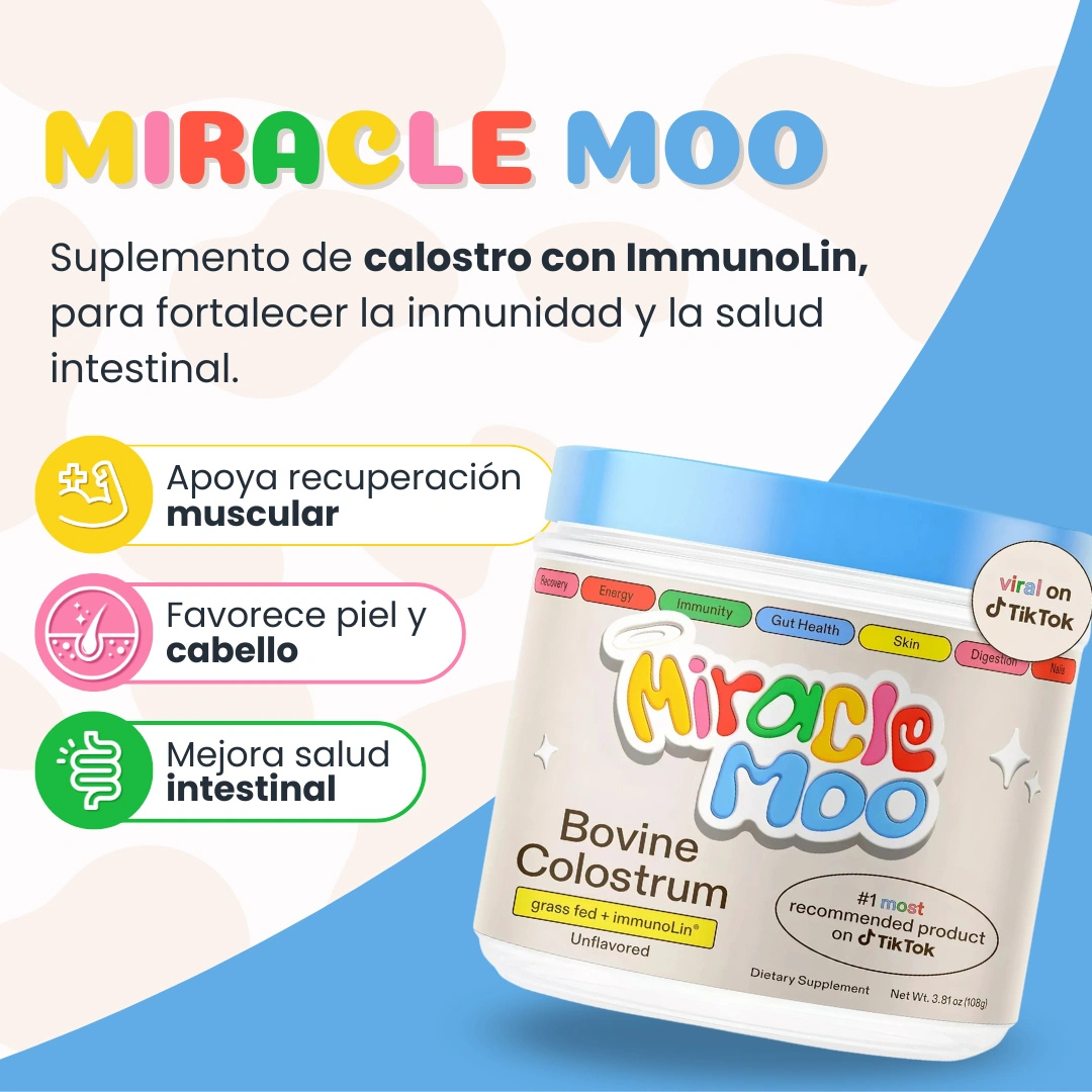 Miracle Mooo - Una ayuda diaria para sentirte mejor desde adentro.