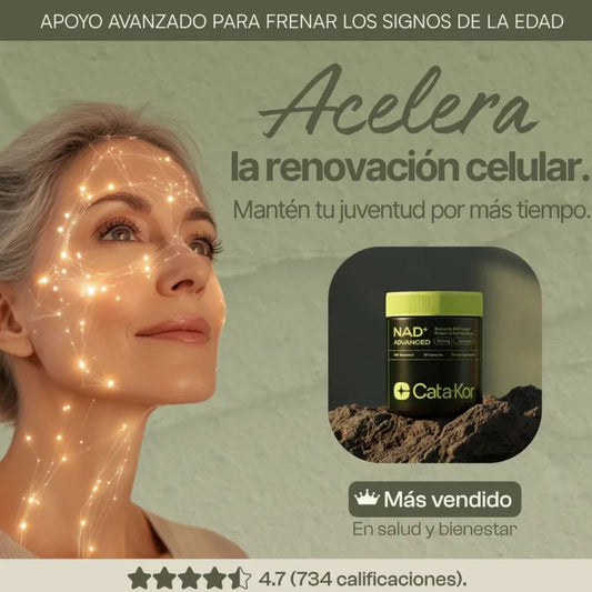 NAD+ ADVANCED™ – Vitalidad y Envejecimiento Saludable