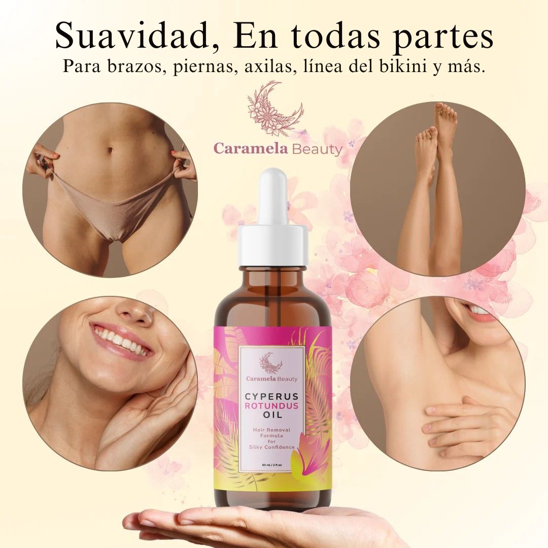 Cyperus Rotundus | El secreto egipcio para una piel suave y libre de vello