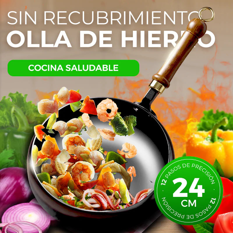 Sartén Profesional Hierro Fundido