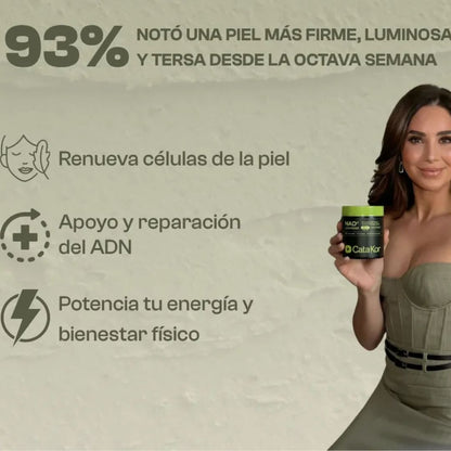 NAD+ ADVANCED™ – Vitalidad y Envejecimiento Saludable