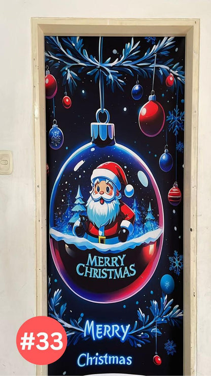 Fundas navideñas para puertas 🚪🎅