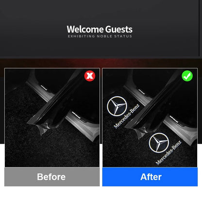 LogoLuz® LUZ DE LOGO PARA PUERTA DE CARRO x  2 unidades