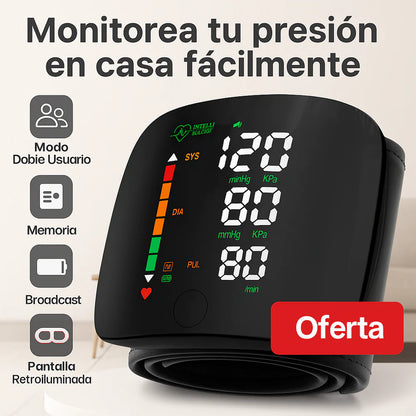 PulseTrack: Monitor de Presión Muñeca LED