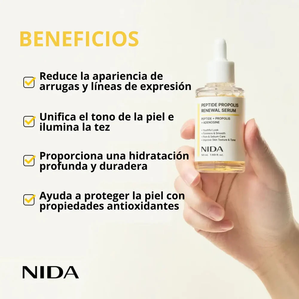 Ritual Facial NIDA Serums | Hidratación y Renovación Visible