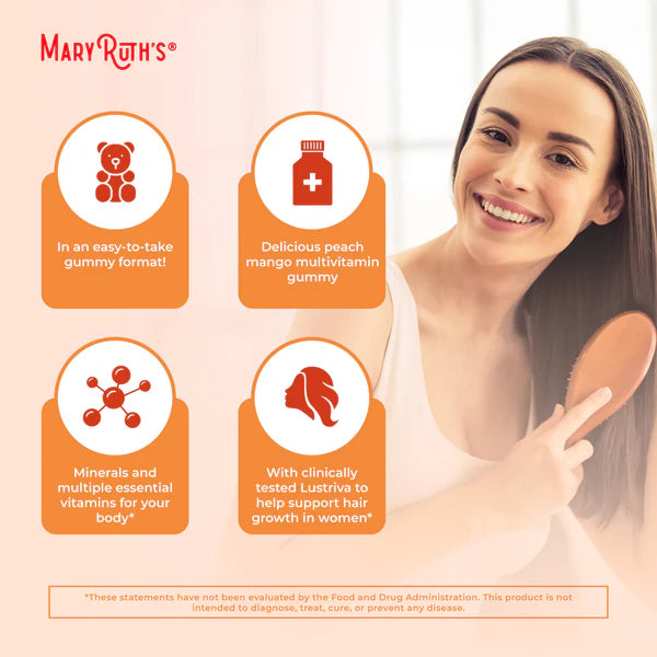 Gomitas multivitamínicas para el crecimiento del cabello