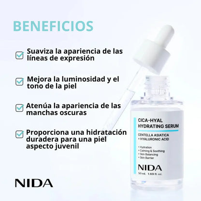Rutina NIDA 3 en 1 | Hidratación profunda y luminosidad visible