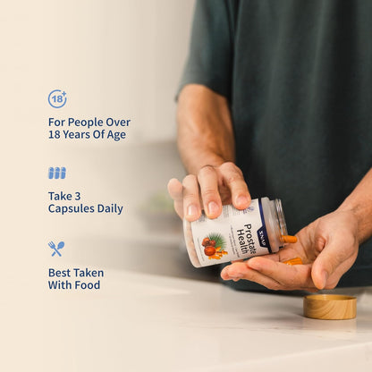 Prostate Health – Bienestar masculino natural con extractos premium