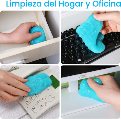 Gel Limpiador Premium para Rincones Difíciles — Limpieza rápida - 2 unidades.