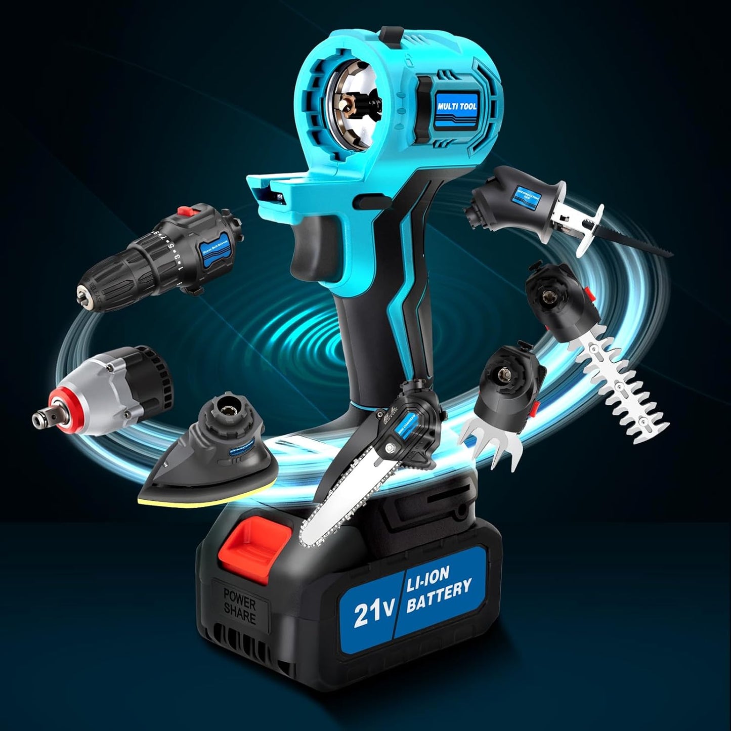 ToolMaster 21X - Una sola pieza con +10  herramientas Profesional para todo tu taller