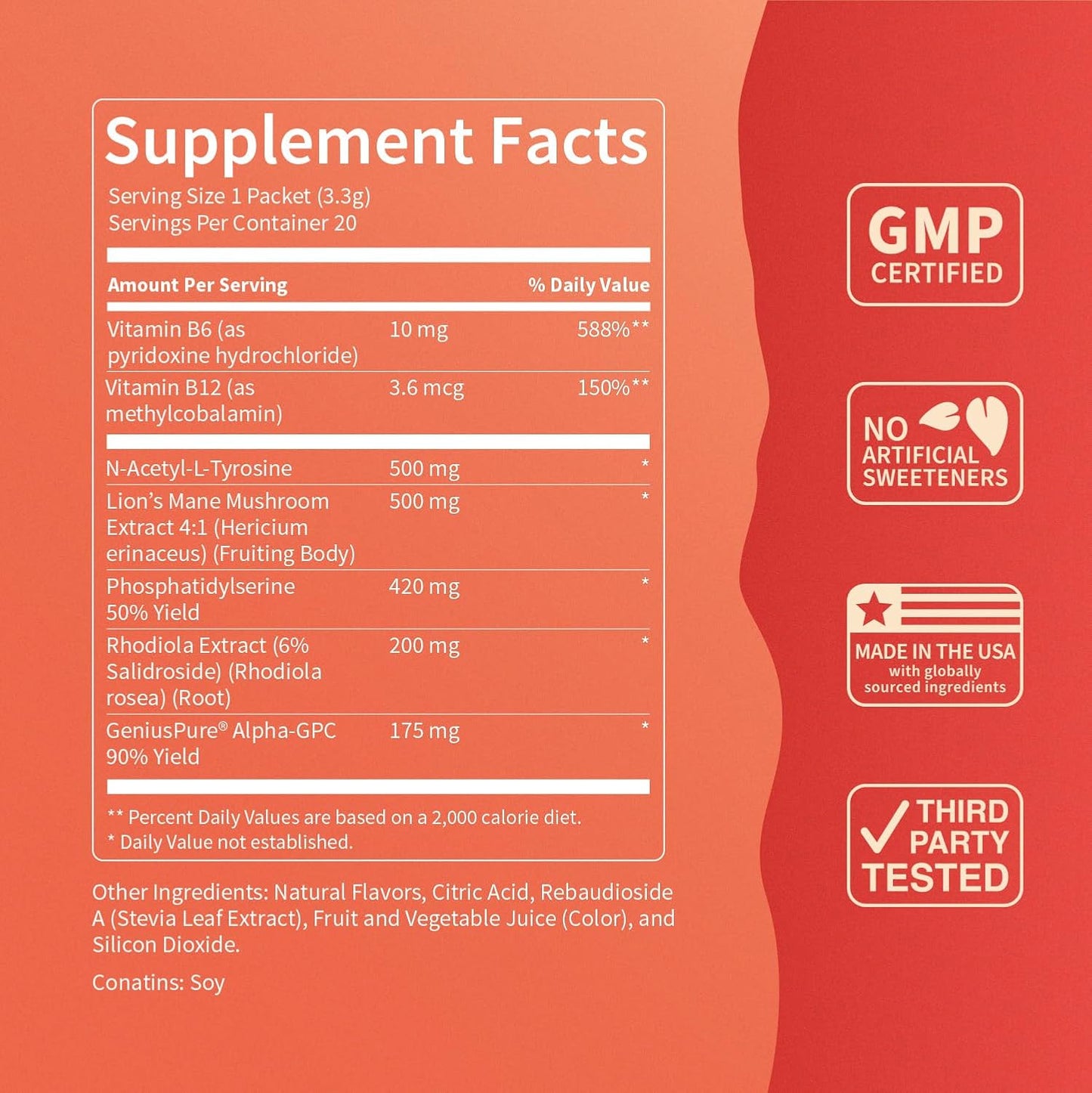 SUPERFOCUS™ – Enfoque y Energía Limpia en Cada Vaso
