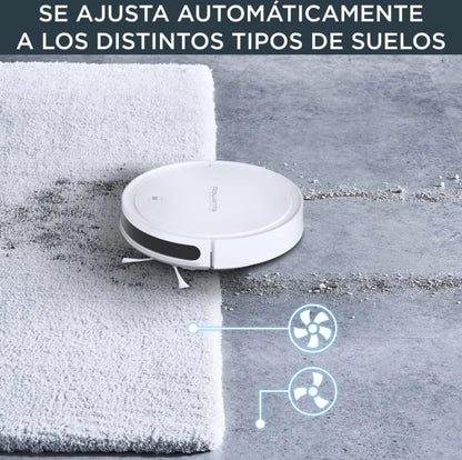 Cleanme® Aspiradora Robot con Base de carga y aseo.