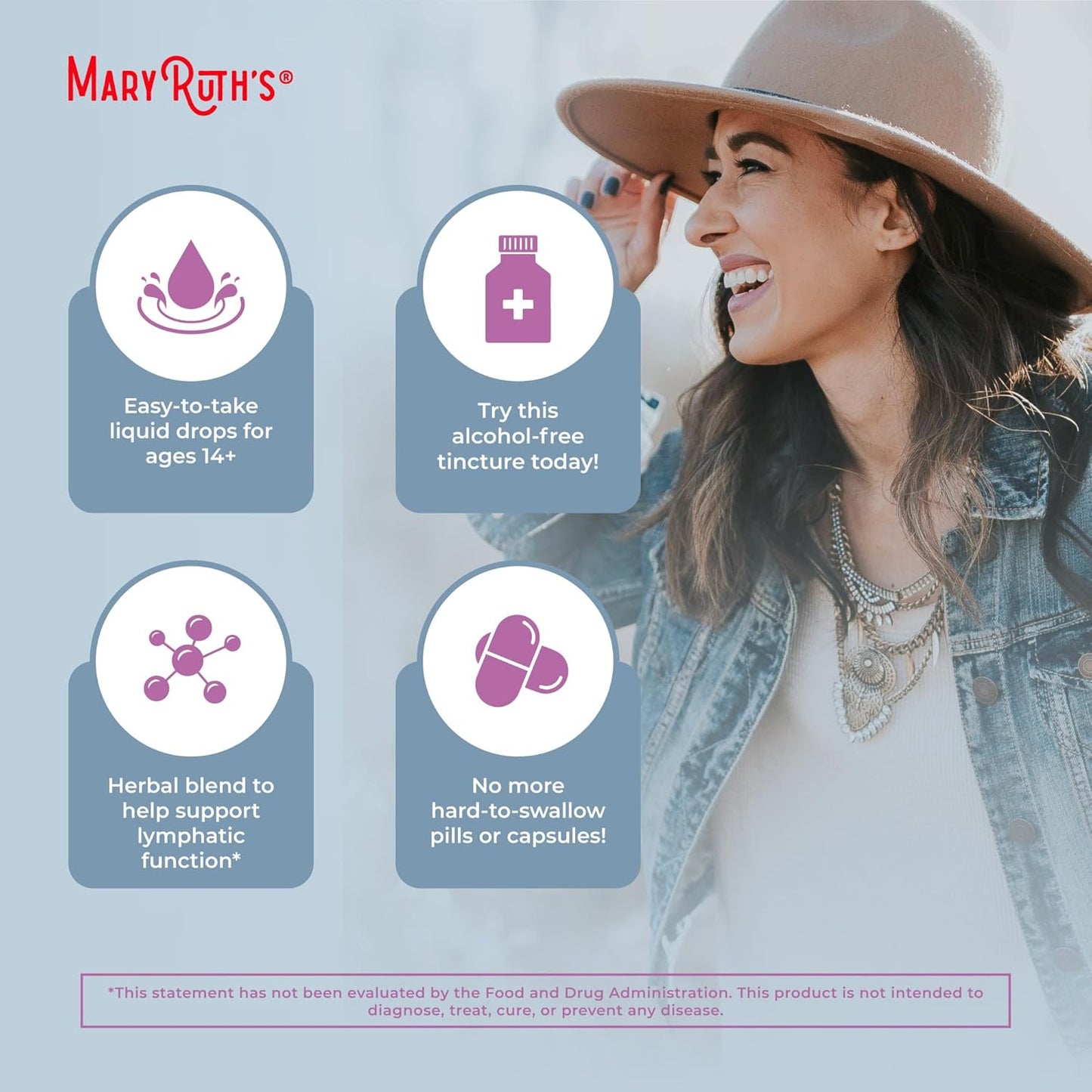 Mary Ruth's Mezcla de hierbas orgánicas para el apoyo linfático