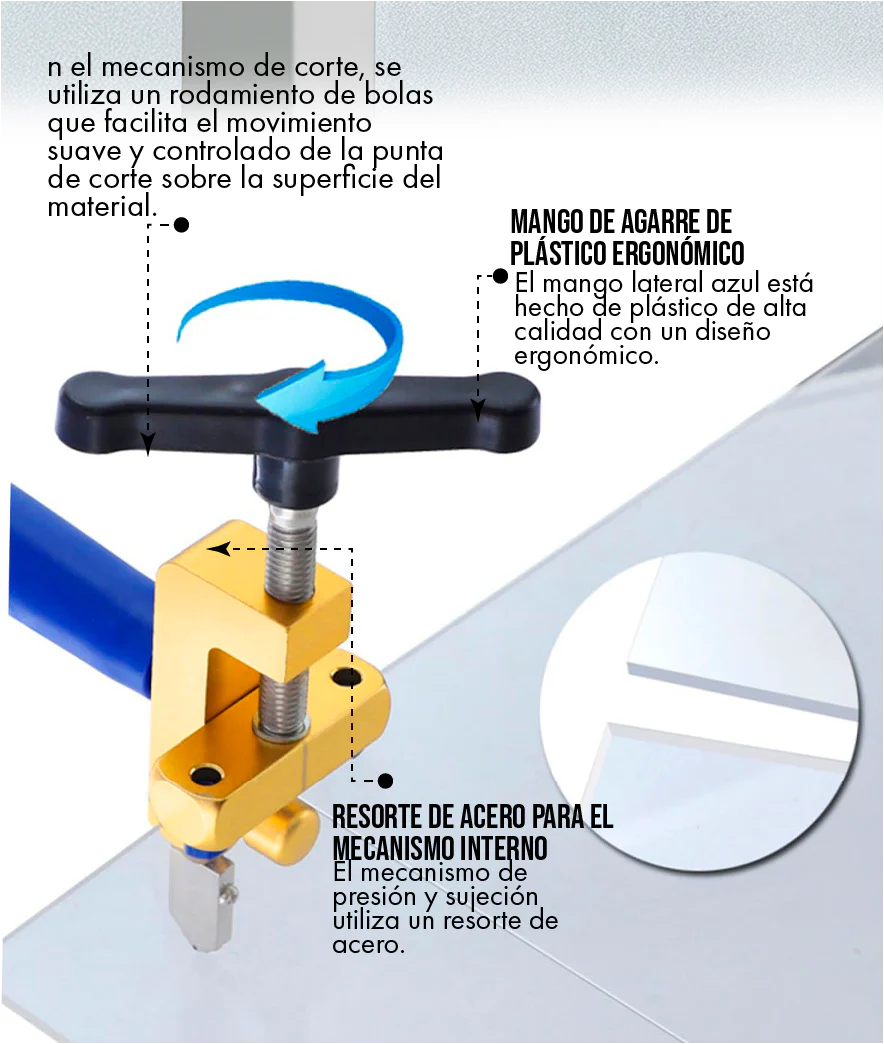 TileCut Pro™ – Corta Azulejos, Vidrio y Cerámica sin Esfuerzo ni Astillas
