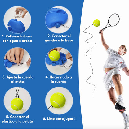 BounceBack® Auto Entrenador de Tenis de alta Eficiencia