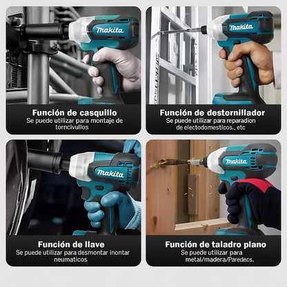 Pistola De Impacto Makita – Potencia y precisión para trabajos profesionales.