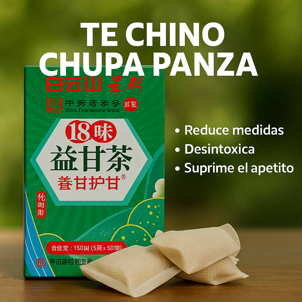 Té Chino Chupa Panza de 18 Hierbas