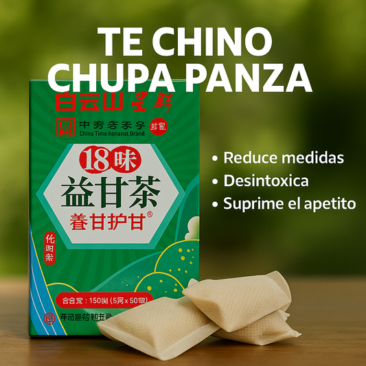 Té Chino Chupa Panza de 18 Hierbas