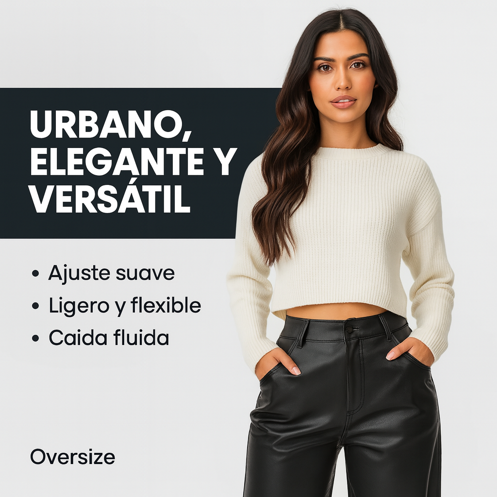 Pants de Cuero Oversize – El Básico Moderno que Combina con Todo