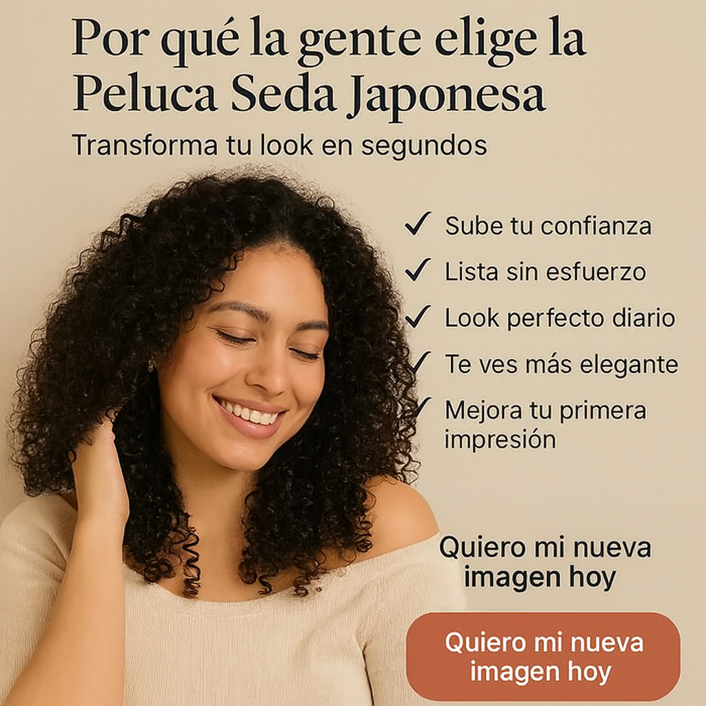 Peluca Seda asiatica - Estilo Elegante sin Esfuerzo