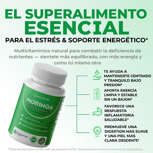 Moringa 100% Pura Rosabella – Bienestar Natural Para Tu Día