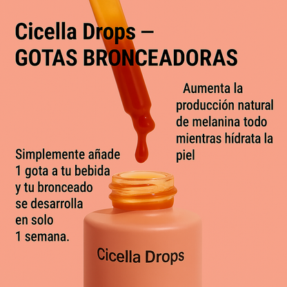 SicellaDrops®- Gotas bronceadoras