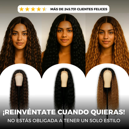 Peluca Seda asiatica - Estilo Elegante sin Esfuerzo