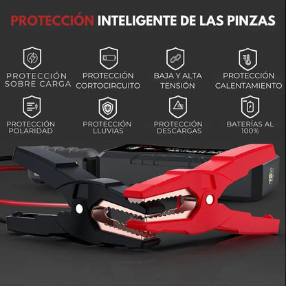 EnergyMax™PRO - Arrancador de Batería Con 11.000 mAh.