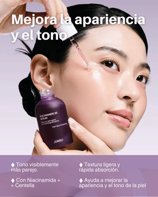 Sérum con 20% Niacinamida – Tono más uniforme y piel con mejor apariencia