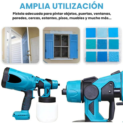 PaintPro® Pulverizador de pintura eléctrico inalámbrico