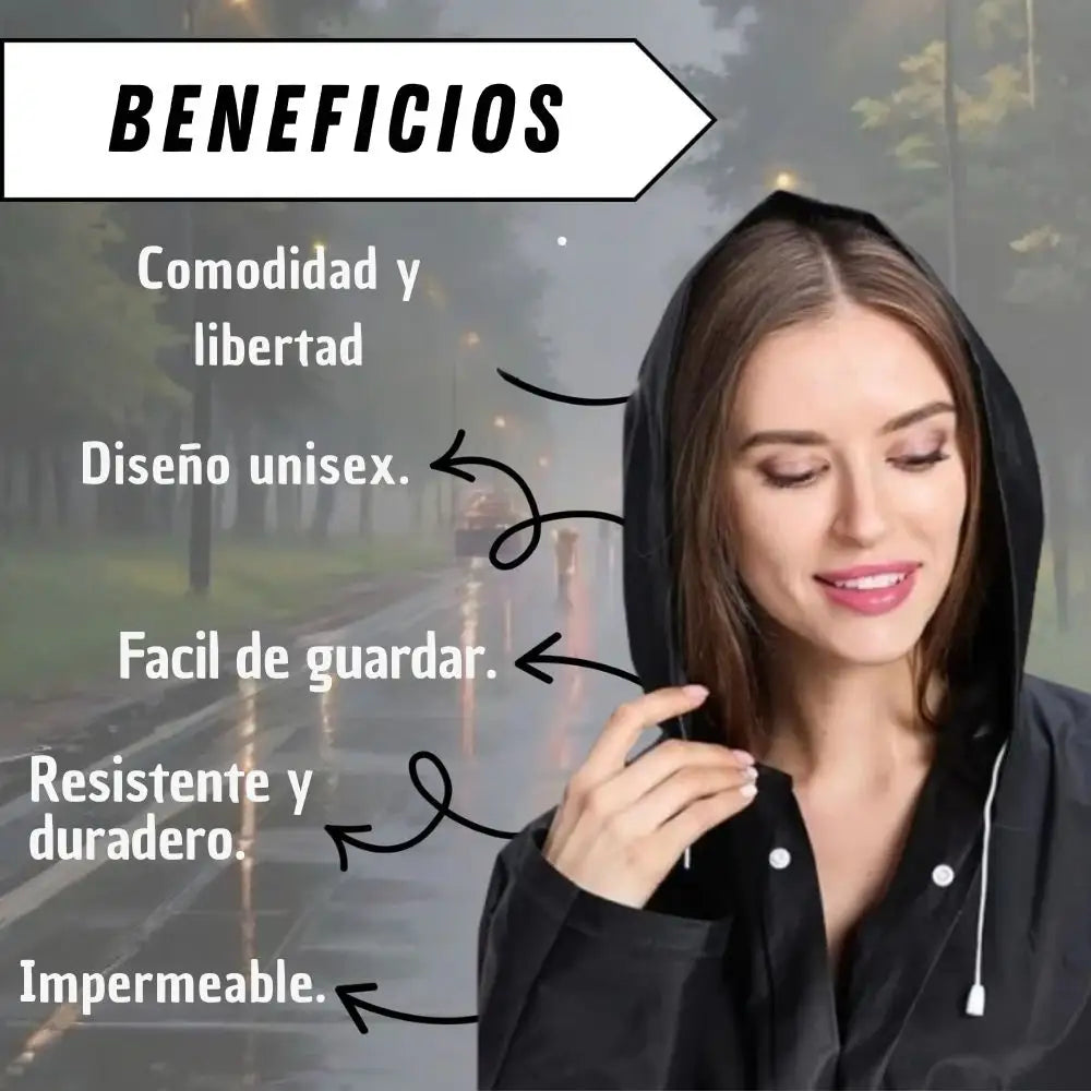 Capa Impermeable – Protección práctica para días de lluvia
