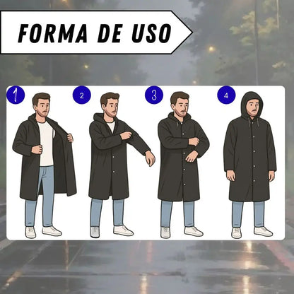 Capa Impermeable – Protección práctica para días de lluvia