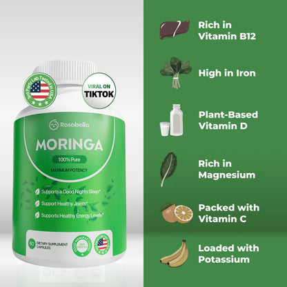 Moringa 100% Pura Rosabella – Bienestar Natural Para Tu Día
