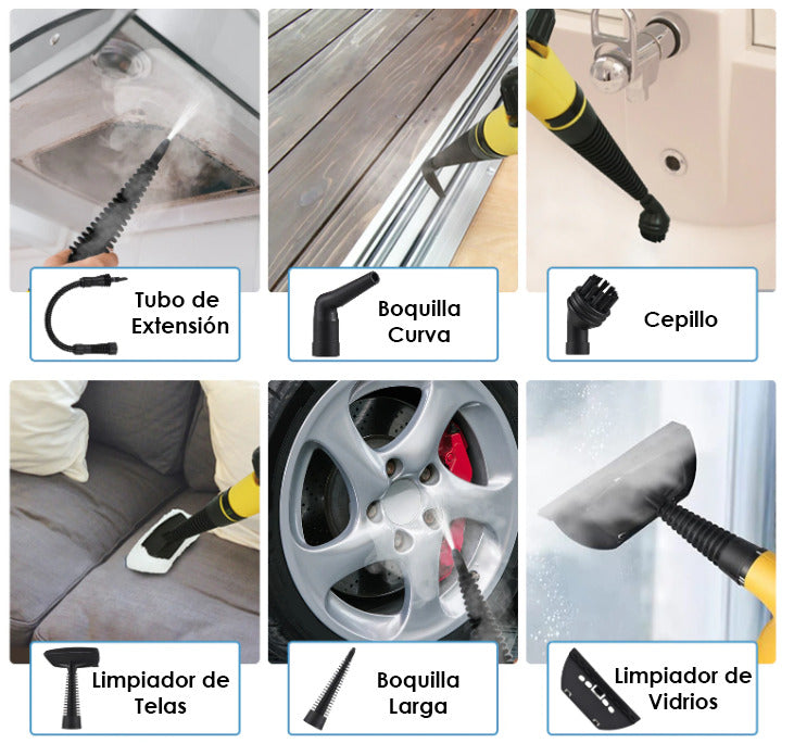 PowerSteamer® Limpiador a vapor y sanitizador
