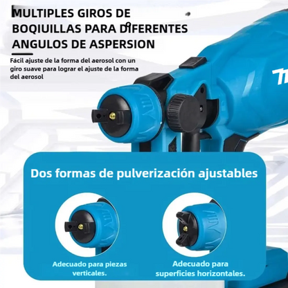 PaintPro® Pulverizador de pintura eléctrico inalámbrico