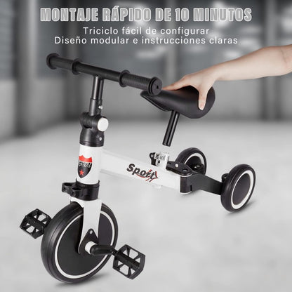 Triciclo 3 en 1 SportX – El producto que crece al ritmo de tu hijo